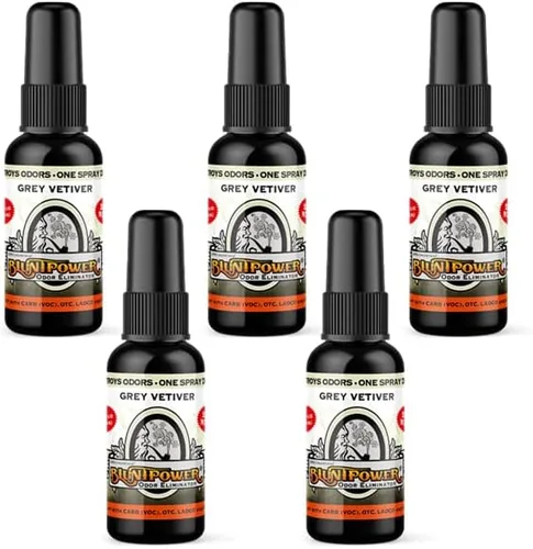 Miniatura 6 de BluntPower (niebla de bambú, paquete de 3) - Eliminador de olores concentrado y aceite difusor - Desodorizador de habitación, eliminador de olores