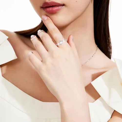 Miniatura 6 de Anillo de compromiso de aniversario para mujer, accesorios populares, promesa, regalos de cumpleaños de Navidad
