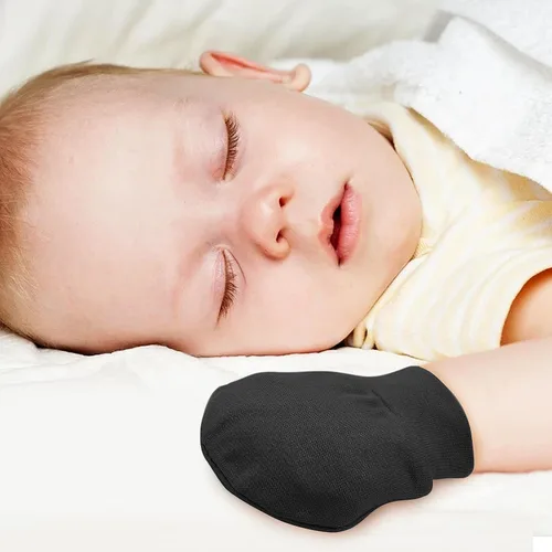Miniatura 5 de 6 pares de guantes de algodón suave antiarañazos para bebés recién nacidos de 0 a 6 meses