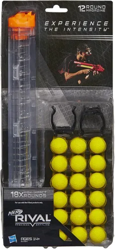 Miniatura 2 de Arma de juguete Nerf Rival con 12 balas redondas, Multi