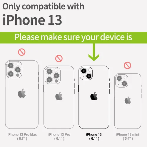 Miniatura 3 de Carveit Funda magnética de madera para iPhone 13 [madera natural y TPU suave] Funda protectora de madera única a prueba de golpes compatible