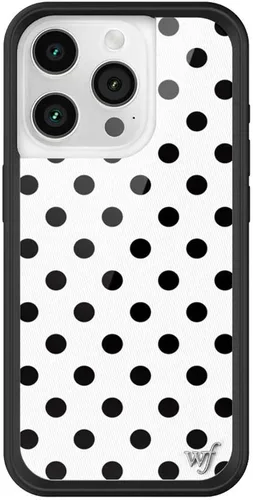 Miniatura 29 de Wildflower - Fundas compatibles con Apple iPhone 15 Pro Protector de goma negro, certificado de prueba de caída de 4 pies, propiedad de mujeres