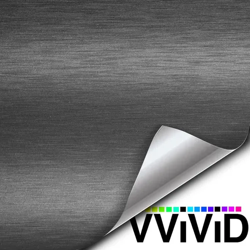 Miniatura 4 de vvivid anodizado acero pulido Textured calcomanía Craft 12" x 60" rollo de vinilo para Cricut, silueta y Cameo incluyendo 12" x 12" Your Design