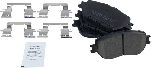 Miniatura 4 de TRQ Kit de rotor de freno y pastillas de cerámica delantera y trasera con productos químicos compatibles con Lexus IS250 GS300