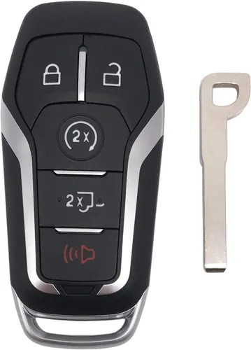 Miniatura 7 de Funda de repuesto para llavero Ford F150 F250 2015 2016 2017 FCC ID:M3N-A2C31243300 P/N:164-R8117 Control remoto de entrada sin llave 5 botones