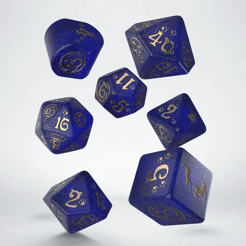 Miniatura 2 de Juego de dados modernos de gatos Meowster