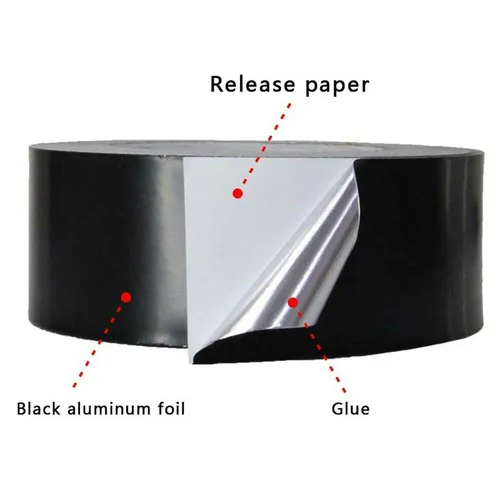 Miniatura 5 de Cinta adhesiva de papel de aluminio de 2 pulgadas de 65.6 ft, cinta adhesiva de sellado de grado profesional para HVAC, refrigerador, congelador