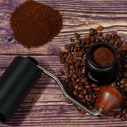 Miniatura 9 de Chidori Molinillo de café manual: molinillo de café con manivela manual para expreso, vertido, prensa francesa y AeroPress Molinillo de rebabas