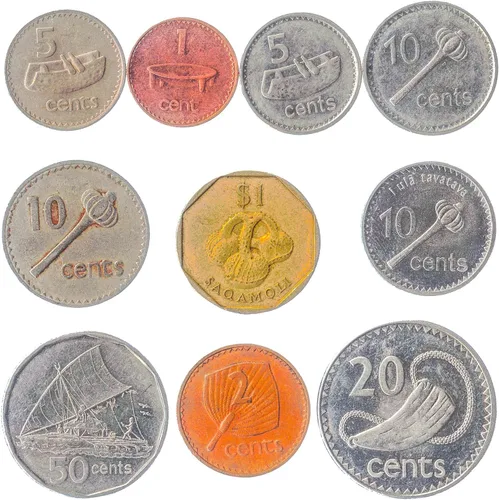 Miniatura 14 de Malta 10 Monedas Mixtas Moneda Maltesa Mils Céntimos Desde 1972