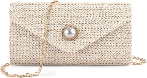 Miniatura 15 de PACETAP Bolsos de mano con diamantes de imitación para mujer, bolsos de noche con purpurina brillante para fiesta de los años 20, boda, compromiso