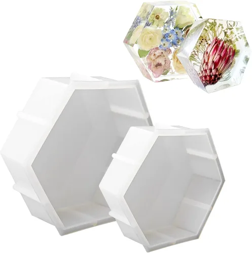 Miniatura 9 de Moldes de resina de corazón, molde de silicona de corazón grande de 8.6 pulgadas y 7.2 pulgadas, molde de resina epoxi grande para preservación
