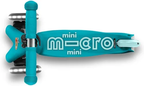 Miniatura 7 de Micro Kickboard Mini scooter LED para niños de 2 a 5 años Niños de hasta 110 libras Diseño de 3 ruedas inclinadas para dirigir Barra en T