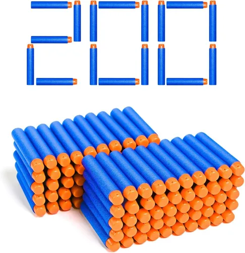 Miniatura 5 de Nerf N Strike Blaster Compatible Dart Bullets, Compatible with All Elite 2.0 Series Blasters Blue