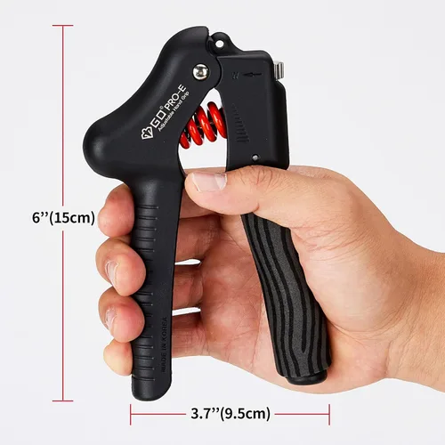 Miniatura 7 de GD Entrenador de fuerza de agarre (fortalecedor de agarre ajustable premium para entrenamiento de antebrazo) fortalecedor de muñeca y antebrazo