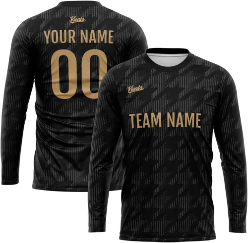 Camiseta personalizada de manga larga para baloncesto y fútbol para adultos y niños