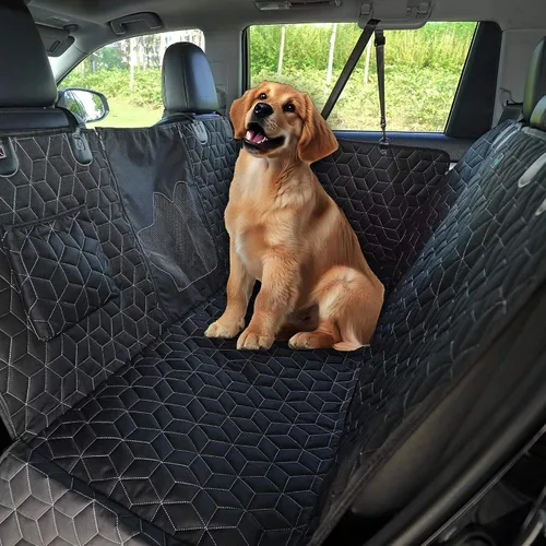 Miniatura 7 de Fundas para asientos de perro para asiento trasero de SUV, 100% impermeables, hamaca para perro para el coche, cubierta de asiento trasero de 600D