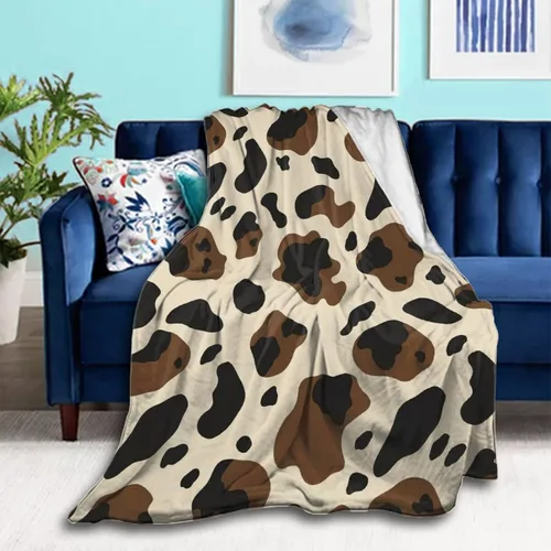 Miniatura 8 de Unqiue - Mantas mullidas para adolescentes, niños y niñas, manta cómoda para cama, sofá, compatible con atrapasueños de búho, arcoíris, mantas