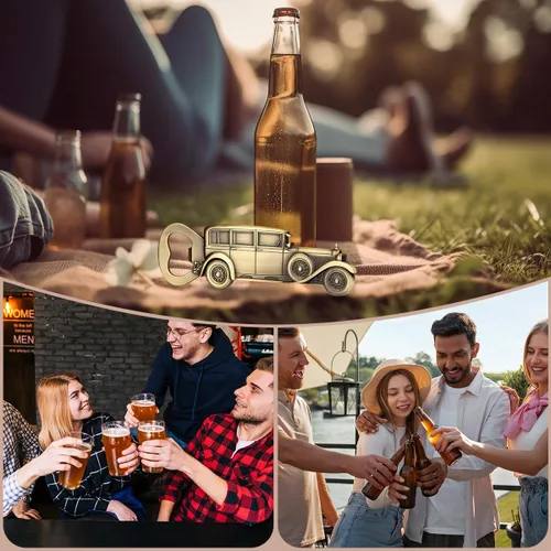 Miniatura 5 de LKKCHER Abridor de botellas de automóvil, regalos clásicos para hombres y él, regalos de cumpleaños, día del padre, regalos de Navidad para hombres