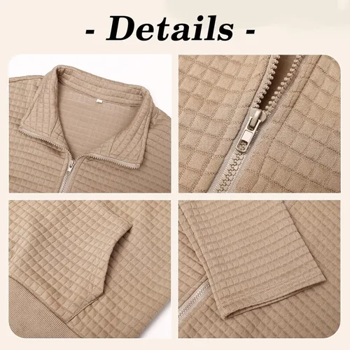 Miniatura 5 de Oymyakon Chaqueta deportiva ligera para hombre, estilo casual, elegante, estilo bombardero, con cremallera, con bolsillos