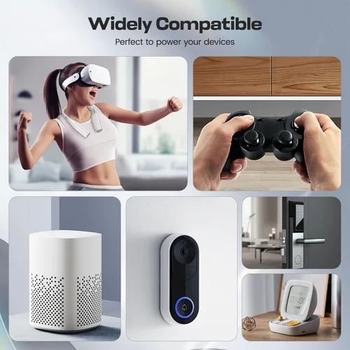 Miniatura 5 de Baterías AA recargables de 2000 mAh – precargadas – reutilización más de 1000 veces – Conserva la energía después de 6 años – Batería recargable