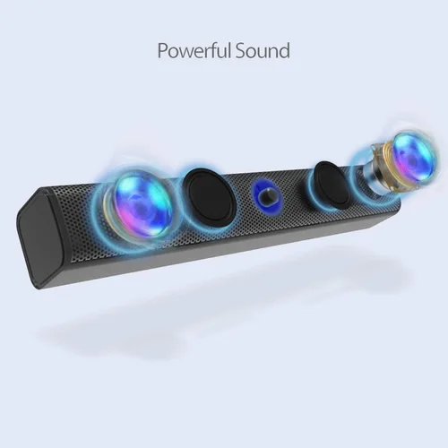 Miniatura 5 de Adesso Xtream S6 Altavoz de barra de sonido Bluetooth y AUX 10W x 2