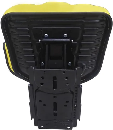 Miniatura 4 de Asiento de suspensión amarillo para tractor John Deere 1020, 1530, 2020, 2030, 2040 2240