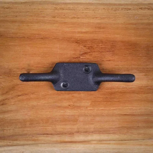Miniatura 8 de Hierro Forjado Abastecimiento de la ventana gancho Negro 4" H Renovator