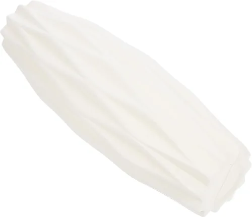 1 jarrón blanco de estilo nórdico – Moderno contenedor de flores decorativo minimalista para decoración del hogar y la oficina, 8.26 pulgadas de alto