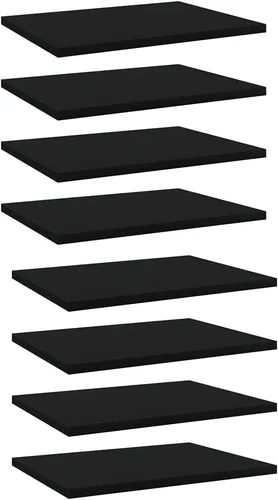 Miniatura 53 de Tableros de estantería 8 piezas, tablones de repuesto para estantería, estante de madera, estante de melamina, madera sin terminar, para renovar