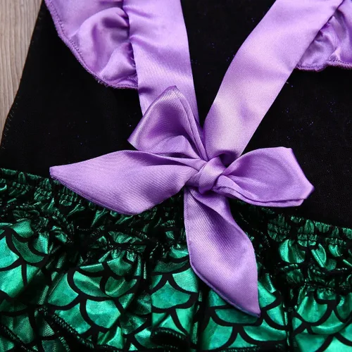 Miniatura 4 de Mameluco de sirena con lentejuelas para bebé niña