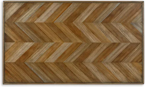 Miniatura 11 de Signature Design por Ashley Blondon - Juego de mesa de comedor rectangular con 6 sillas, patrón de chevron, patas cónicas, capacidad para 6 Negro
