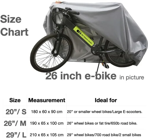 Miniatura 5 de Urby Fundas de bicicleta resistentes al agua y al calor. Ideal para bicicletas eléctricas como cubierta de batería de bicicleta eléctrica o cubierta
