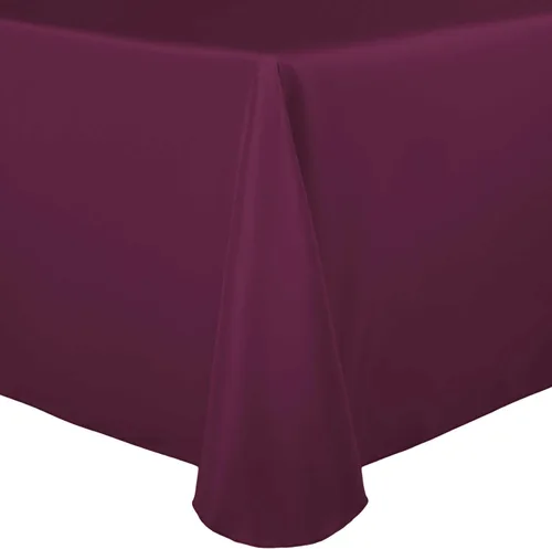 Miniatura 25 de ULTIMATE TEXTILE Mantel ovalado de lino de poliéster de 52 x 70 pulgadas, color jade