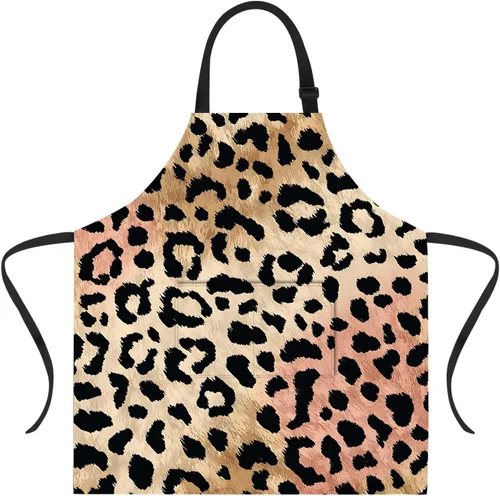 Miniatura 58 de ANNA QUEEN Delantal de Feliz Navidad para mujeres y hombres con bolsillos, delantal de muñeco de nieve, delantal de cocina ajustable para cocinero