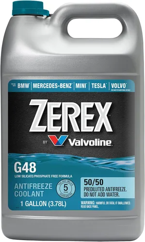 Miniatura 4 de Valvoline Zerex G48 - Anticongelante/refrigerante listo para usar 50/50 sin silicato/fosfato de bajo contenido, 1 GA, caja de 6