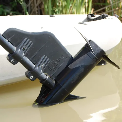 Miniatura 6 de Bullnose timón Kit de sobre timón para abrazadera para 24 – 55 Thrust Trolling Motors: accesorio para lanchas de pedales, pontones, kayaks, o canoas