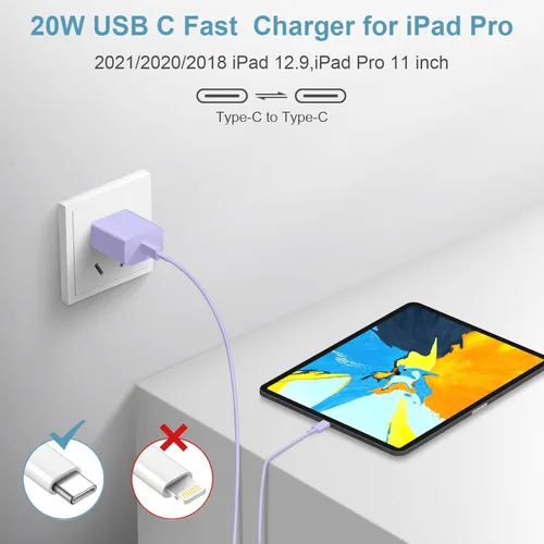 Miniatura 6 de Cargador tipo C para iPhone 17, 16, 15, carga rápida, cargador USB C, con 2 cables de 6 pies para iPhone 17/17 Plus/17 Pro Max/16/16 Plus/16 Pro
