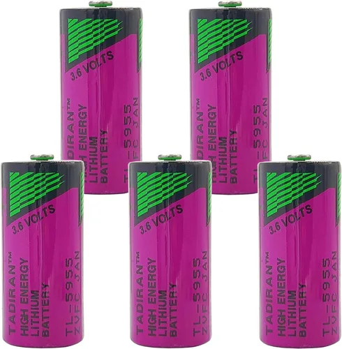(5 piezas) TL-5955 2/3AA 3.6V 1650mAh Batería para Tadiran TL5955 3.6V TL-4955, SL-761, TL-2155, TL-5155, SL-361, Xeno XL-055F, ER14335 PLC, batería