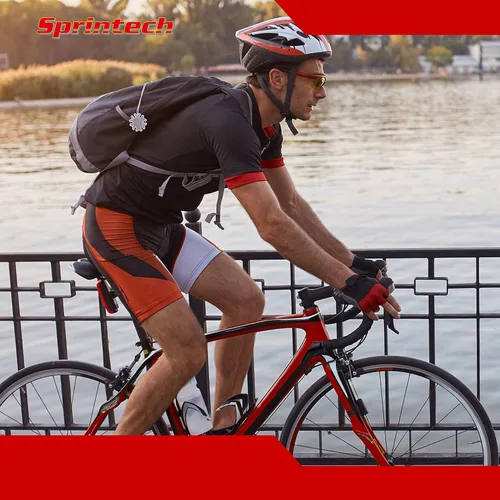 Miniatura 7 de Sprintech Espejo de Bicicleta Cóncavo Chapado en Cromo Fabricado en Suiza para Manillar – Terminado a Mano, Ajustable, Superficie Reflectante