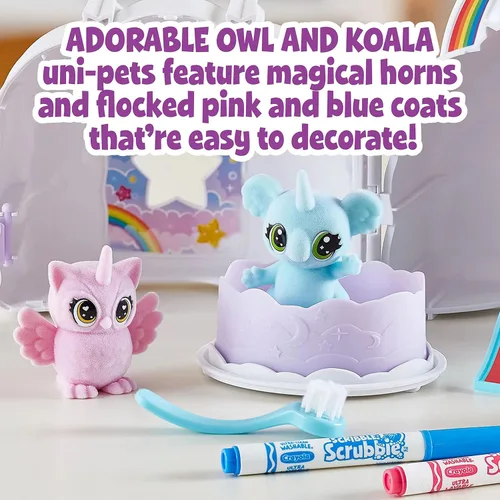 Miniatura 2 de Crayola Scribble Scrubbie Cloud Playset, juguete para niños, para regalo, edades: 3, 4, 5, 6
