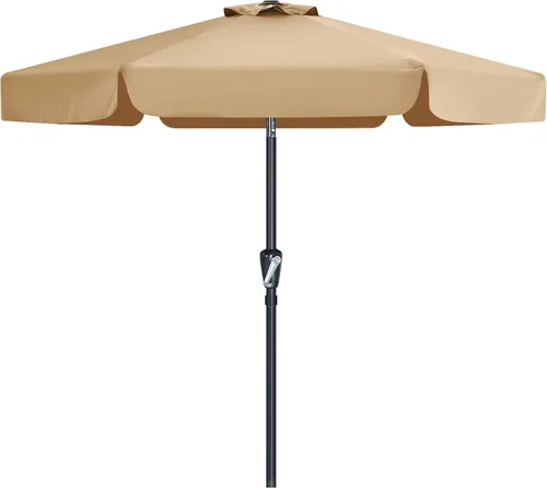 Miniatura 30 de MASTERCANOPY Sombrilla de Patio Valance para Mesa de Exterior Market - 8 Varillas (9 pies, Turquesa)