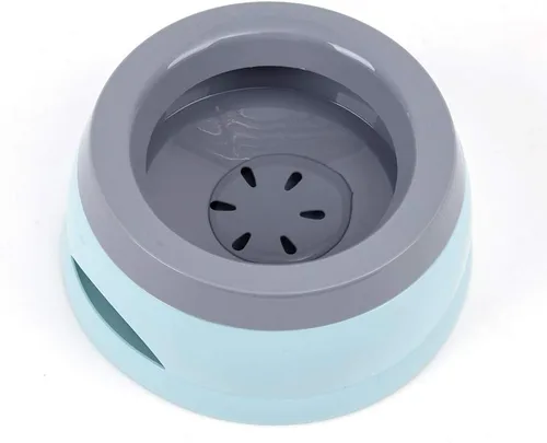 Love Dream Cuenco de agua para perros sin derrames, alimentador de agua lento sin goteo, dispensador de agua para mascotas, dispensador de agua para