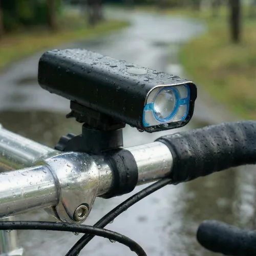 Miniatura 6 de BrightRoad 850 Lumens Front Bike Light, Rechargeable Bike Headlight with 7 Modes, MTB Bicycle Light for Night Riding, 85° Wide Beam, 650ft