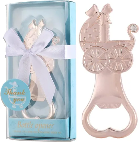 Miniatura 3 de Paquete de 12 recuerdos de baby shower para niños, recuerdos de fiesta de baby shower para abridores de botellas de invitados, regalos