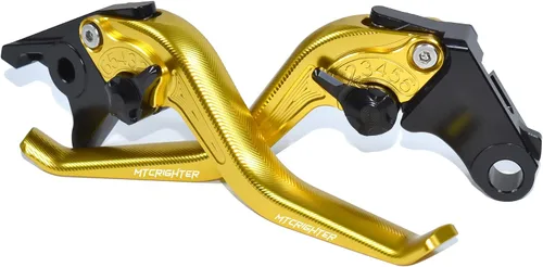 Miniatura 10 de Fishbone Pattern Short Brake Clutch Lever Set Compatible with Yamaha Fazer FZ-1 FZ-8 FZ-6 FZ-6R FZS60, CNC Aluminum Alloy Made (Black)