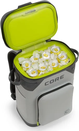 Miniatura 23 de CORE - Bolsa de enfriador suave a prueba de fugas magnética con cremallera impermeable Bolsa aislada enfriador portátil Mejor enfriador suave