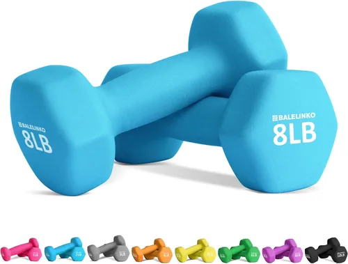 Miniatura 93 de Balelinko Equipo de Gimnasio en Casa, Entrenamiento de Fuerza, Pérdida de Peso, Pesos para Pilates, Yoga, Pesos para Mujeres, Hombres, Personas