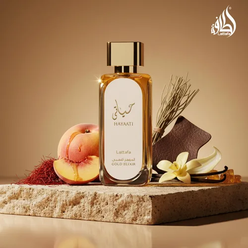 Miniatura 5 de Lattafa Hayaati Gold Elixir Eau De Parfum Spray para Unisex, 3.4 onzas