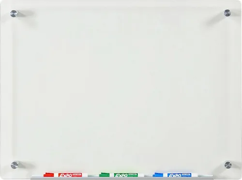 Miniatura 9 de Pizarra de vidrio blanco y esmerilado no magnético