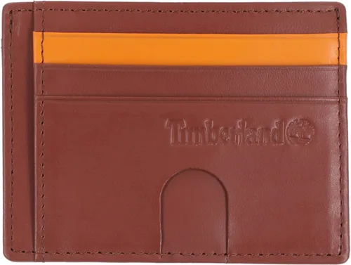 Miniatura 24 de Timberland Cartera delgada de cuero con bolsillo frontal para tarjetas de crédito para hombre
